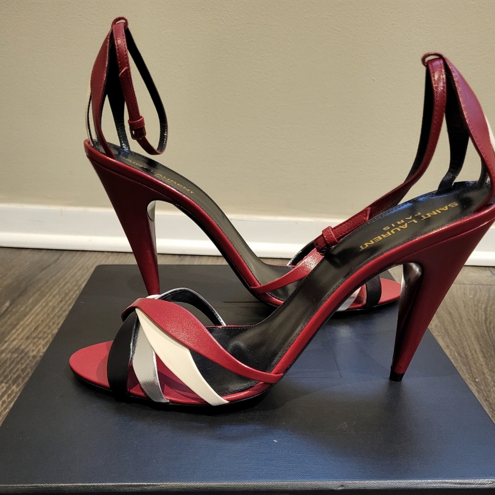 New, Never Worn YSL Kristen Sandals